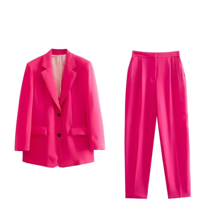 

Новый модный шикарный офисный женский однобортный Блейзер ZATRHMBM, винтажные блейзеры с длинным рукавом и накладными карманами для женщин, эл...