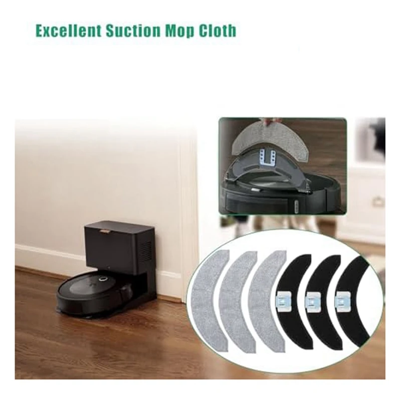 20 шт. салфетки для Irobot Roomba Combo J7/J7 +/J9 Plus запасные части робота-пылесоса