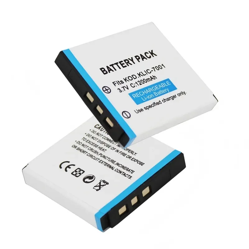 Фото Аккумулятор для камеры KLIC-7001/K7001 3.7V 1200mAh для Kodak M1063 M320 M340 M341 M753 M763 M853 M863 M1073 IS V550 V570 V610 V705 №4