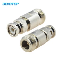 1pcs bnc male plug to n female jack rf coaxial adapter connector test converter antenna radio straight type