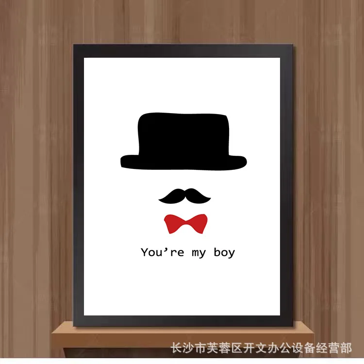 6 шт. 13x8 см винтажная картина Чарли Чаплин маслом холст художественный настенный