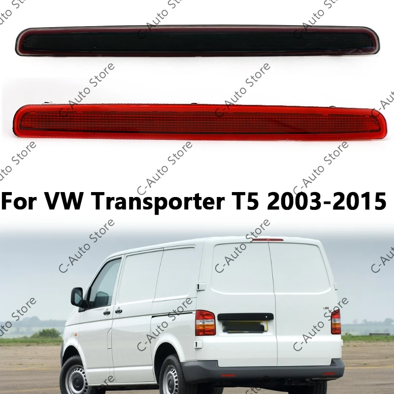 

1PCS Car LED 3RD Third Brake Light 12V Level Rear High Mount Stop Lamp For VW Transporter T5 2003-2015 7E0945097A car-styling