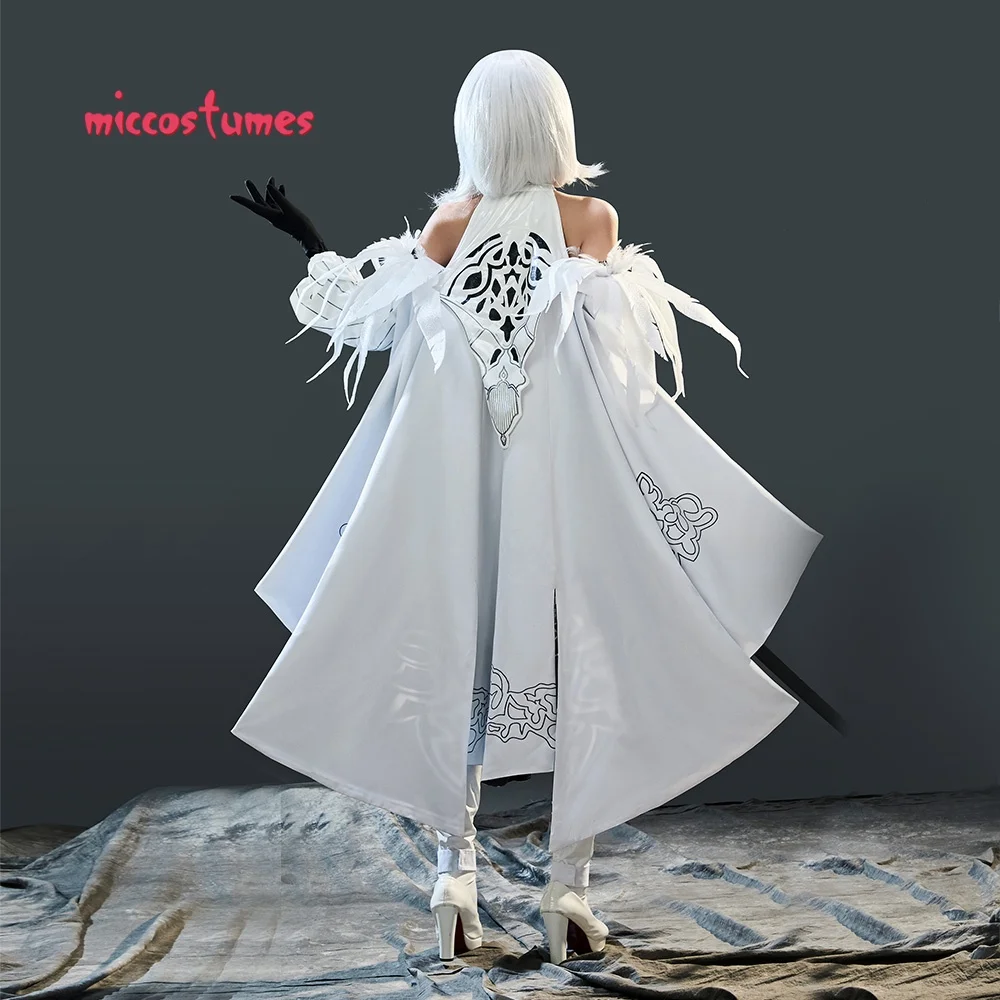 Miccostumes Women's Anime 10H Cosplay Costume Bodysuit with Pantyhose and Cape Halloween Costumes