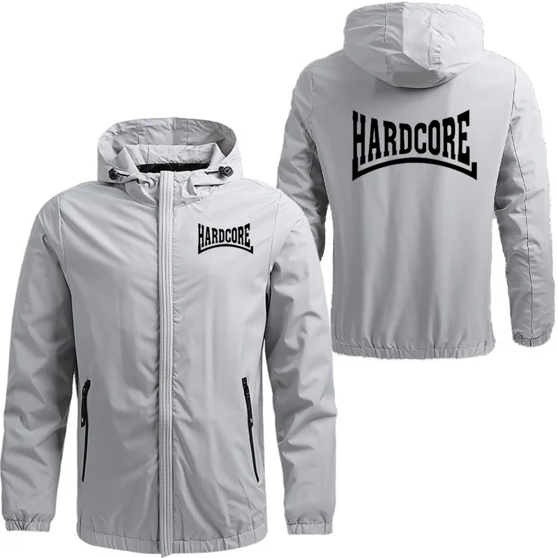 Куртка мужская уличная с капюшоном водонепроницаемая Толстовка Оверсайз