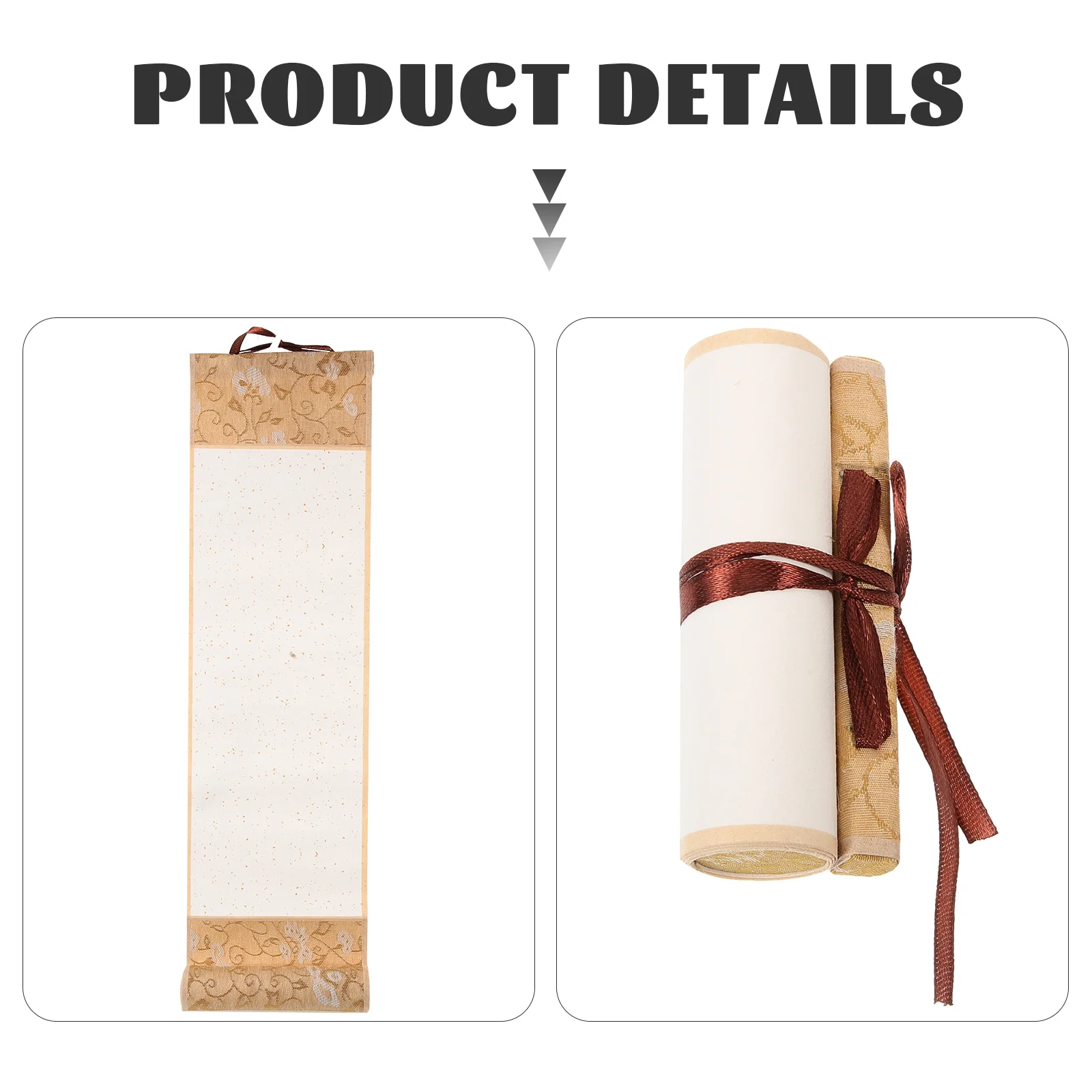 Скрутки для каллиграфии красный ретро подвесная бумага рисования рисунок