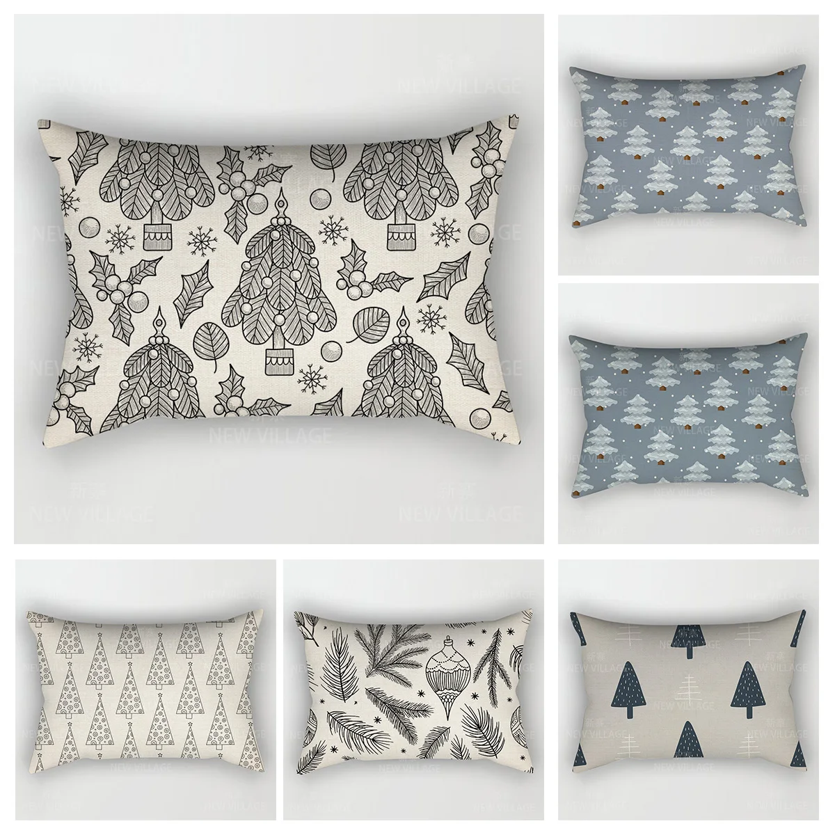 Современная наволочка для дома гостиной дивана Декор подушки 30x50 см 40x60 50x70