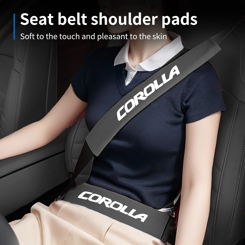 Сверхдлинный чехол для ремня безопасности из искусственной кожи 40 см наплечный