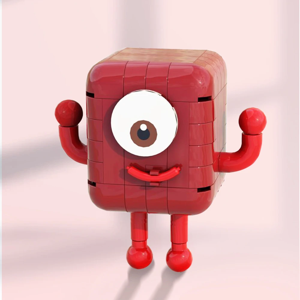 

Moc игровые кости номер один, строительные блоки, идеальный куб, красная фигурка, милые ролевые модели «сделай сам», наборы игрушек для детей, кирпичи, украшение для взрослых и детей