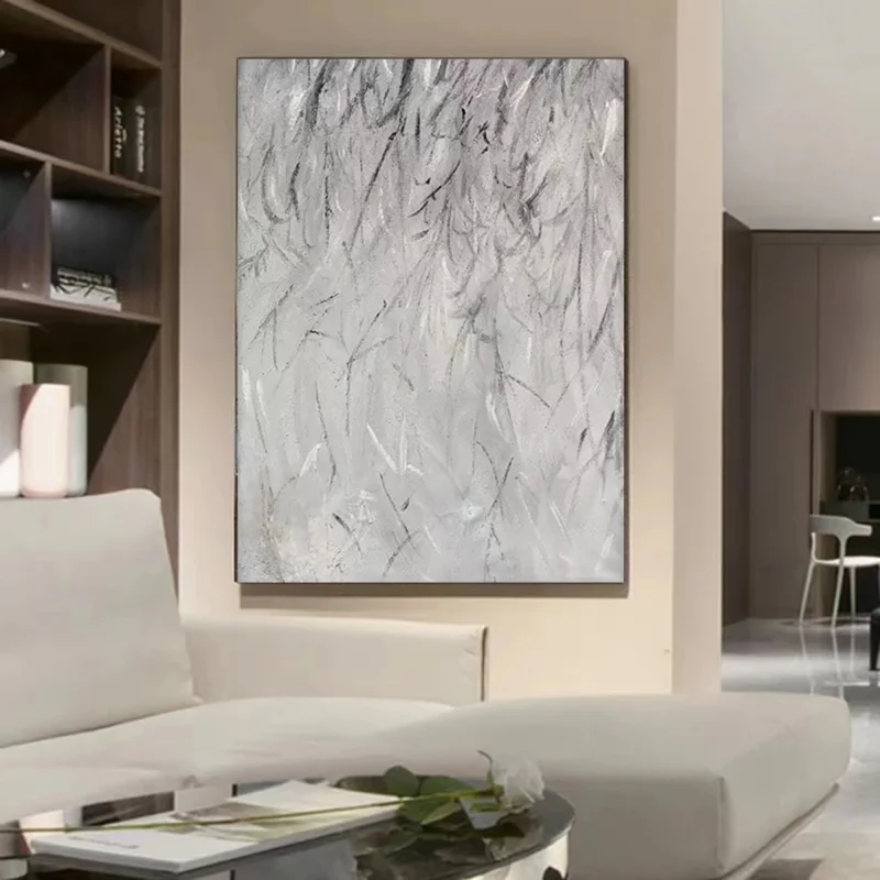 Абстрактная Минималистичная Картина на холсте Современная картина ручной