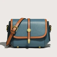fashion trend saddle sling luxury designer handbags womens genuine leather casual vintage tote shoulder messenger bags for girl