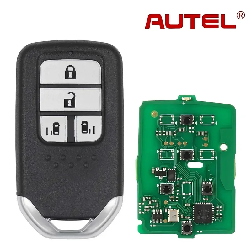 

Autel ikeyhd004bl Универсальный интеллектуальный дистанционный ключ с 4 кнопками для Honda