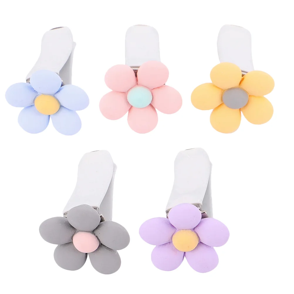 

5pcs Car Vent Clips Essential Oil Diffuser Car Vent Clips Flower Car Vent Clips Automotive Car Interior Decorations
