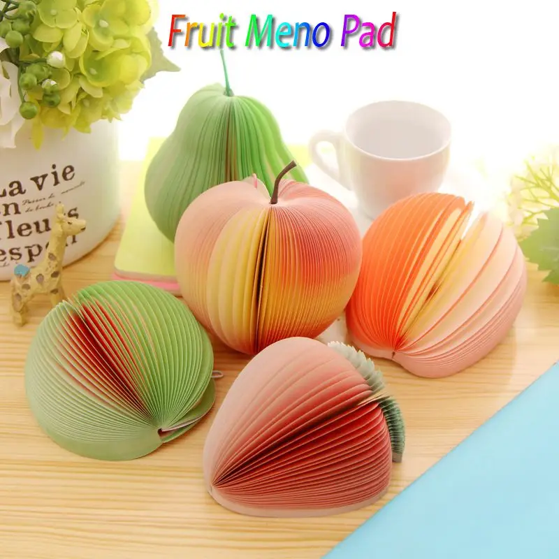 

2/16pcs Creative Fruit Notepad Notepad Paper Post-It Notes Children Student Prizes Personality Office Stationery Rewards