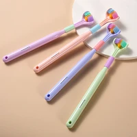 three sided soft hair tooth toothbrush ultra fine soft bristle adult toothbrush oral care safety teeth brush oral health cleaner