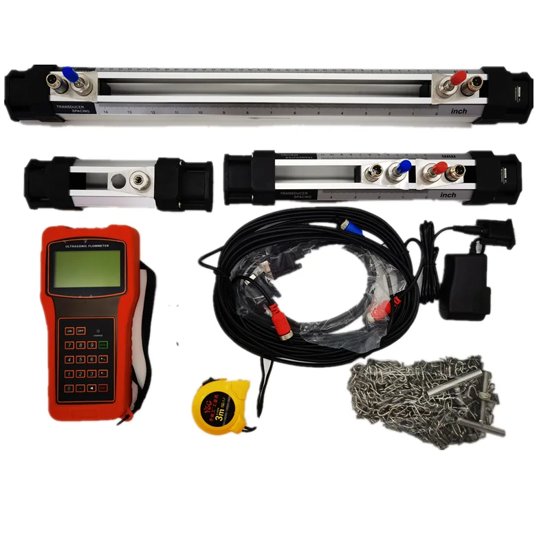 TUF-2000H Цифровой ультразвуковой расходомер жидкости HS HM EB-1 кронштейн для