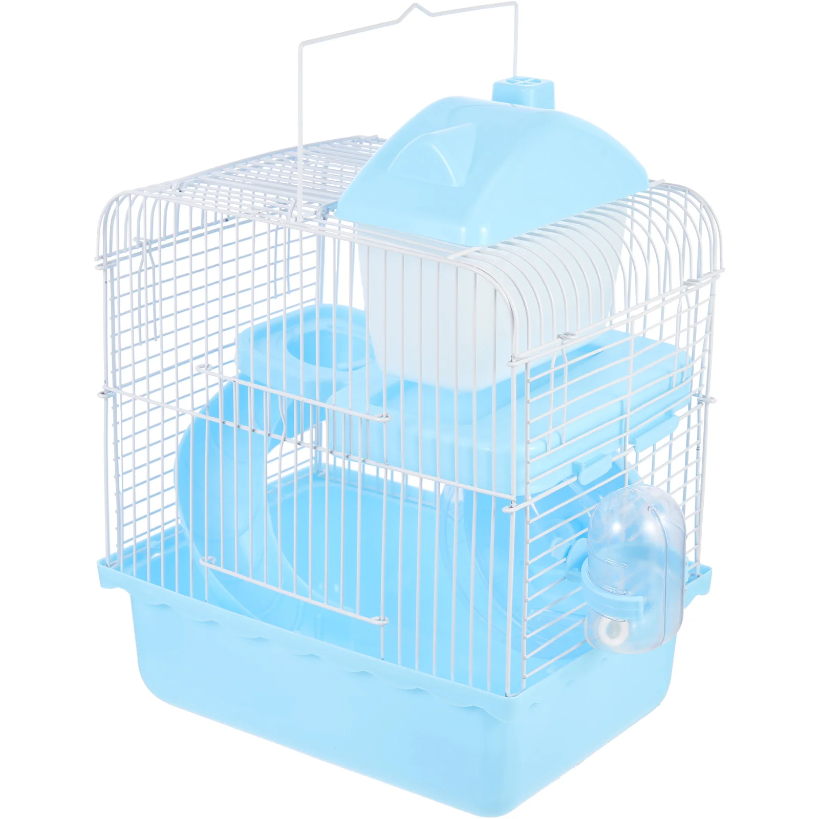 

Pet Toy Hamster Cage Pet Supplies Guinea Hide Villa Chinchilla Small House Room Castle Abs Rat