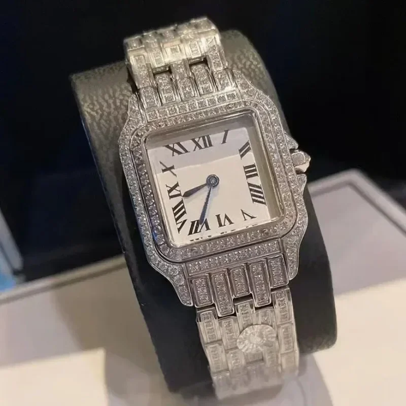 Женские кварцевые часы высокого качества из нержавеющей стали 904l