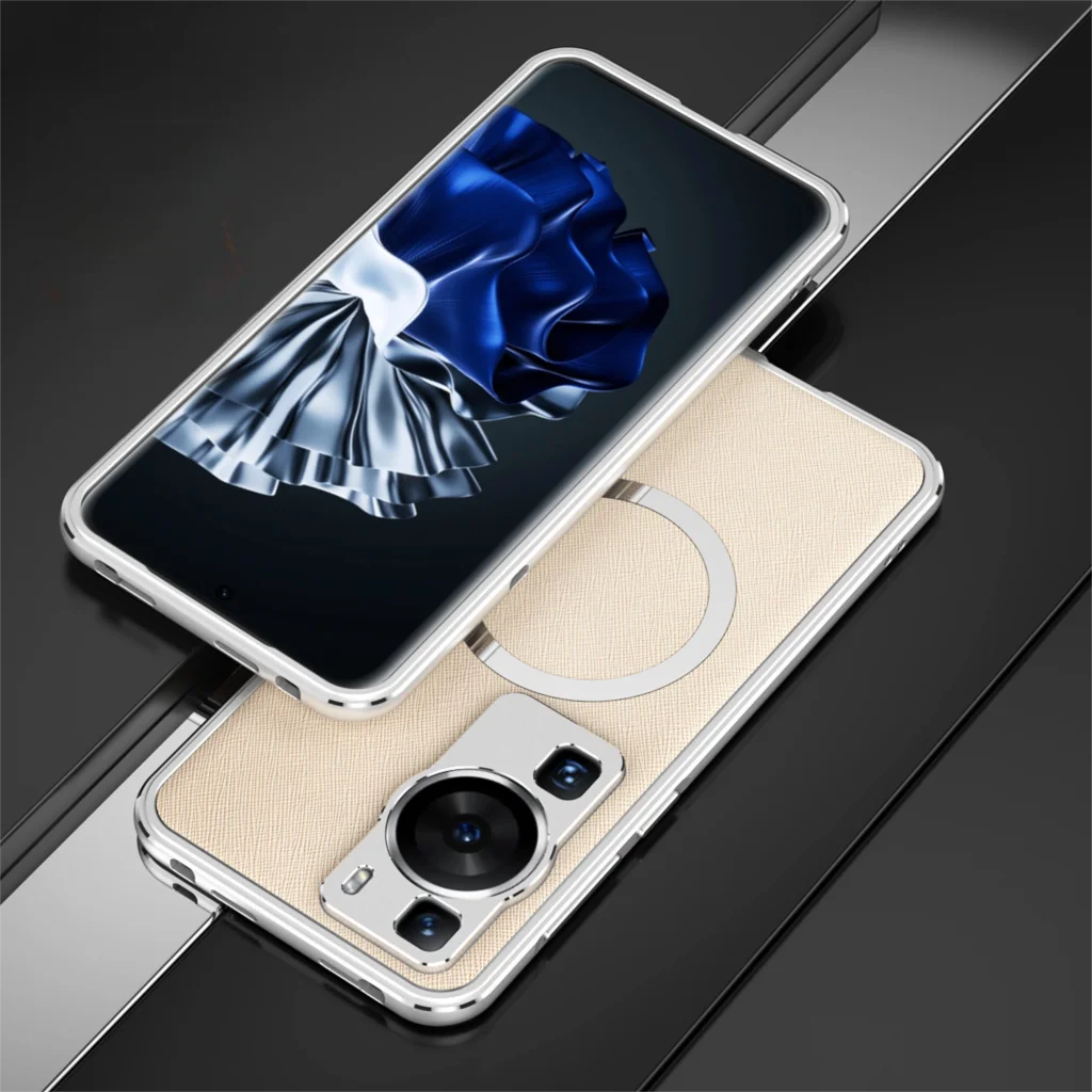 

Hot Sale Matching Colors Aluminum Metal Bumper For Huawei P60 Pro P60Pro Lock Screw Cover Case Carmera+Frame Protector