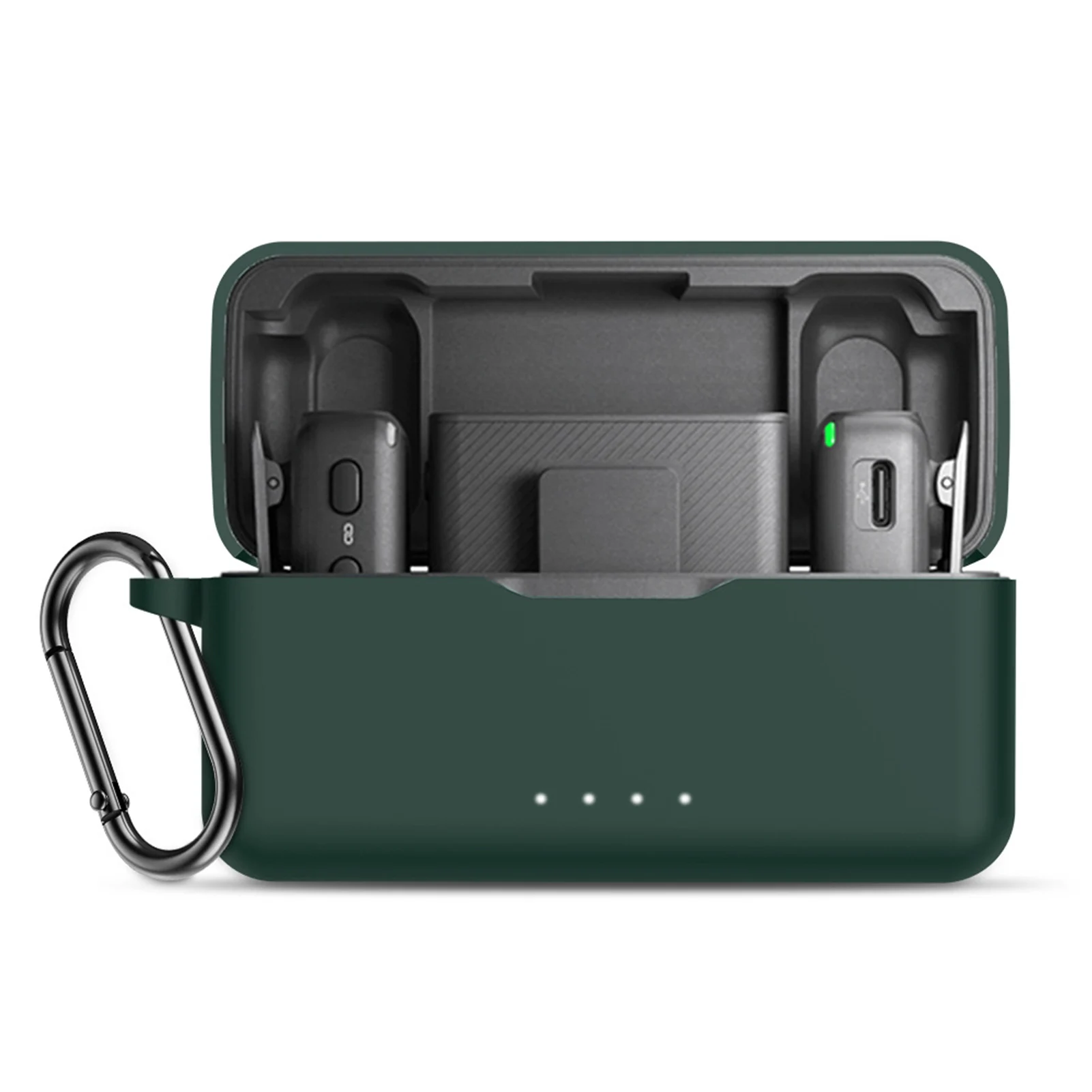 

Durable Soft Silicone Protective Case Cover Protector For DJL Mic Wireless Microphone Action 2 Sport Camera Accessories