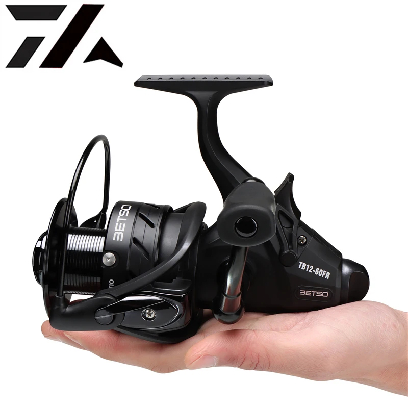 Новинка 2022 Рыболовная катушка с двойным тормозом на максимальное усилие тяги 15