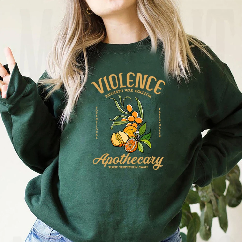 Свитшот с изображением четвертого крыла фиолетового сорренгэйла