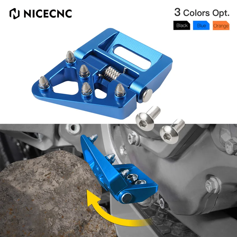 

Motorcycle Accessories For Husqvarna 125-501 TE/TE i/FE/TX/FX/TC/FC 2017-2022 FC/TC 2016 Folding Rear Brake Pedal Step Tip Plate