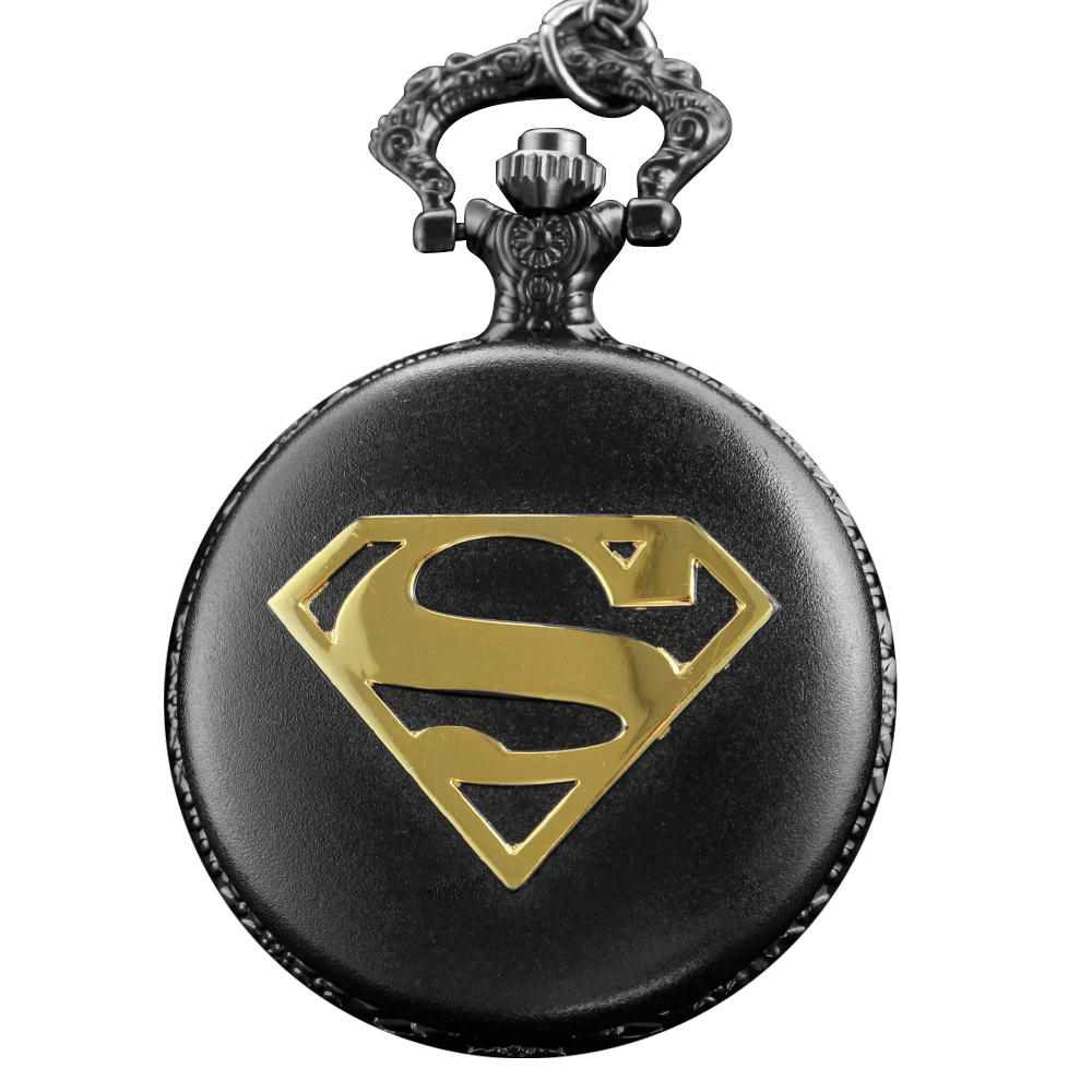 Карманные кварцевые часы с этническим супергероем