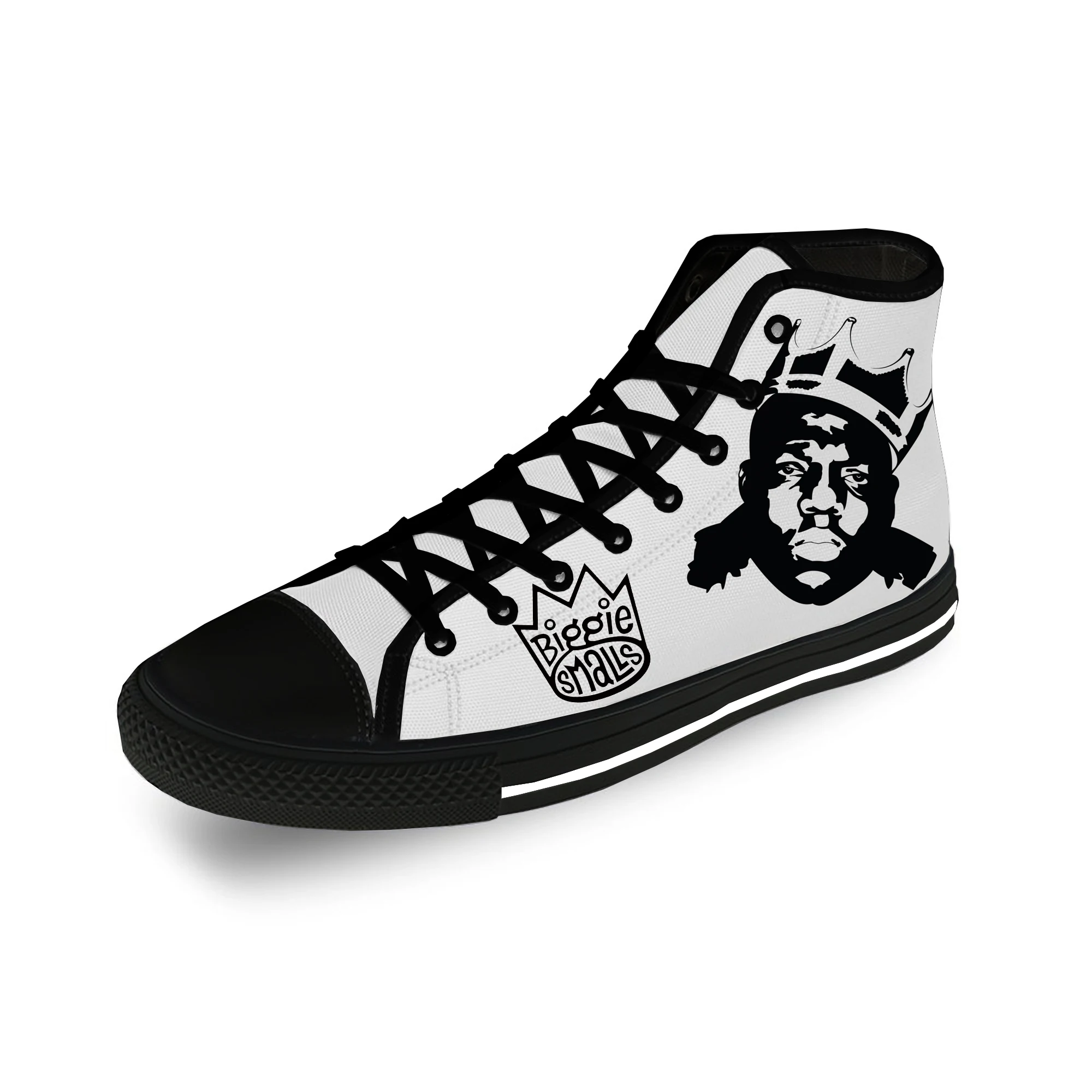 

Notorious B.I.G. High Top Sneakers Mens Womens Teenager Casual Shoes Canvas 3D Print Shoes Cosplay Breathable Lightweight shoe