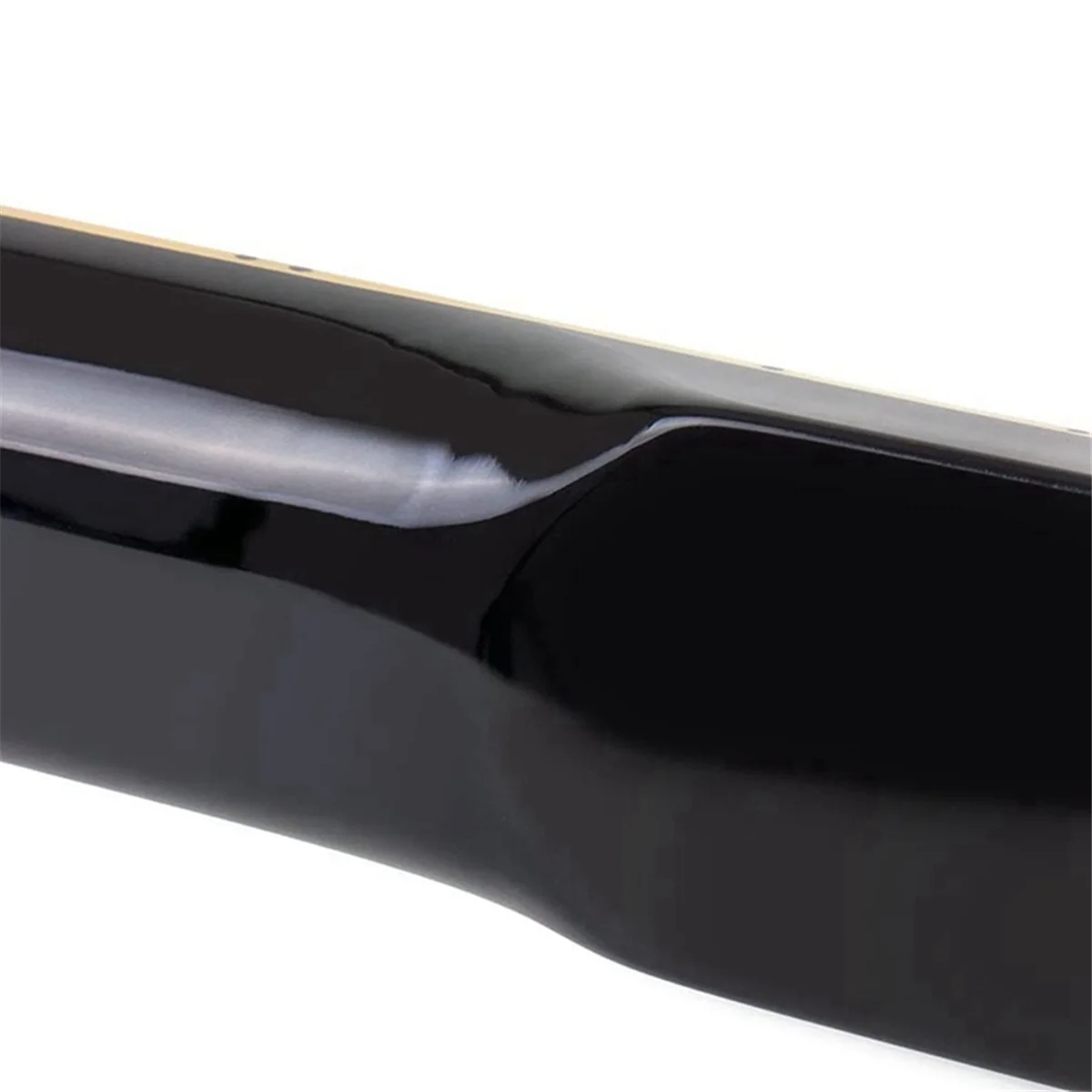 Электрическая гитара 22 лада гриф из клена и красного дерева черная отделка для