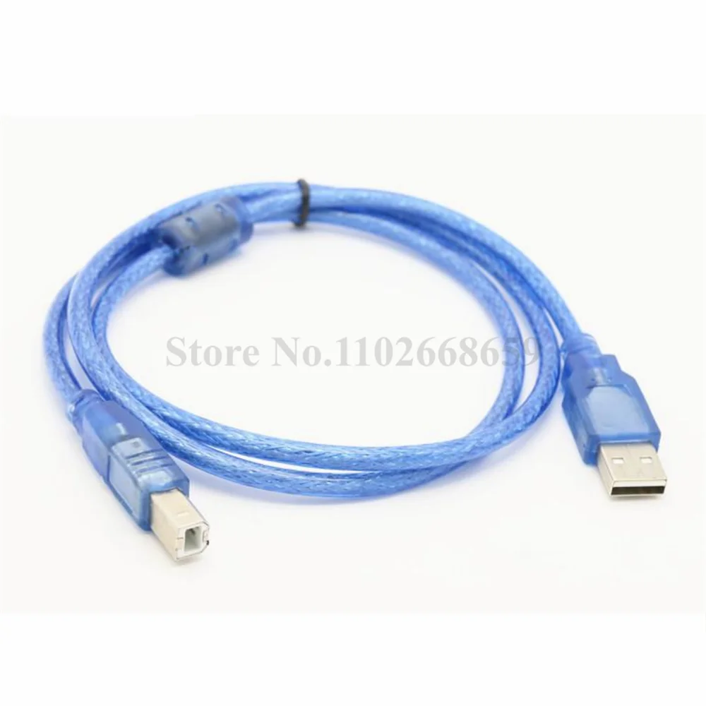 

100pcs USB2.0 Printer Cable Type A Male to Type B Male Dual Shielding Sync Data Scanner High Speed for HP Canon Epson