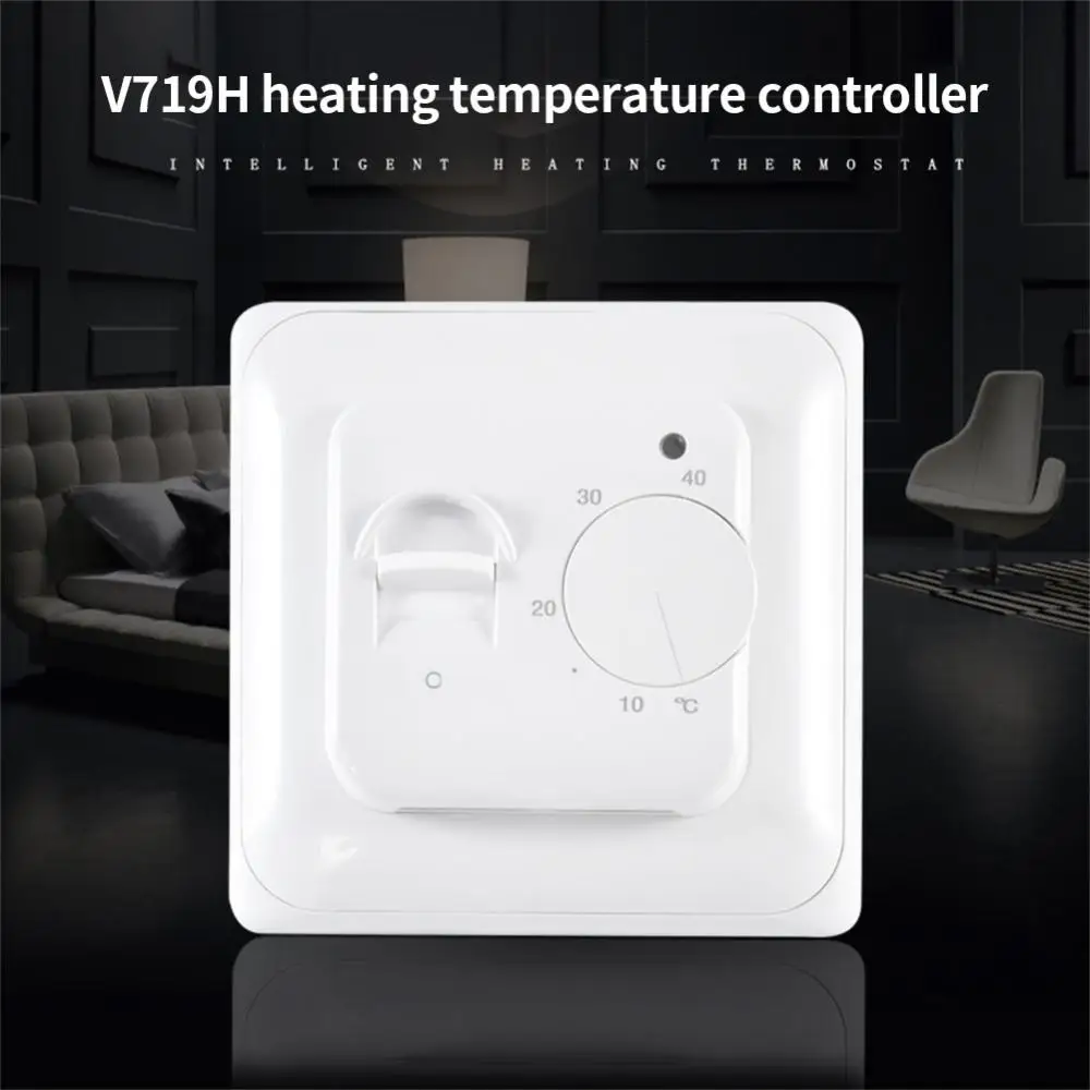 

220v 16a Electric Floor Heating Room Thermostat Manual Warm Termostat Floor Cable Use With Sensor Termostat Controller