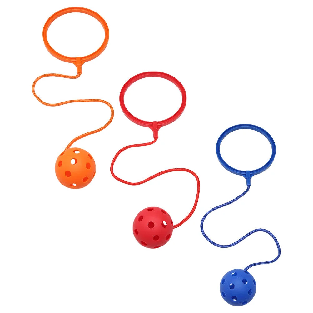 

3Pcs Skip It Ankle Toy Skip Ball Jumping Swing Toy Kids Fitness Game Random Color