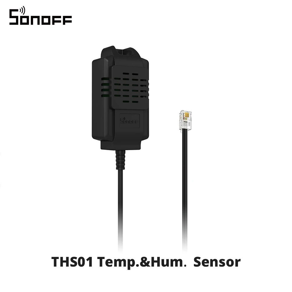 

Датчик температуры и влажности SONOFF THS01/WTS01