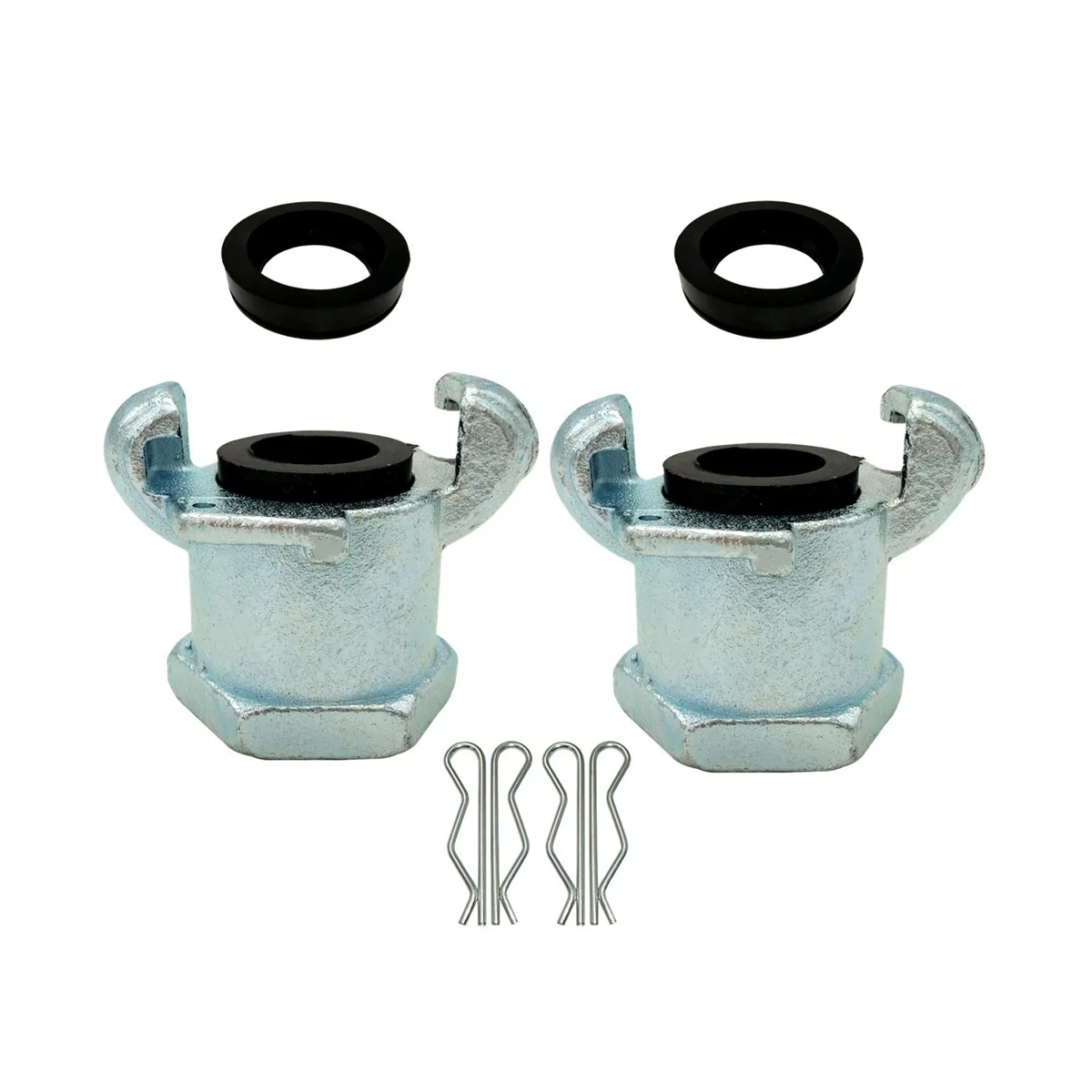 

NPT Iron Air Hose Fitting Universal Coupling Chicago Fitting 0.75 NPT Female Connecting Rubber Pipes Air Hose Connector