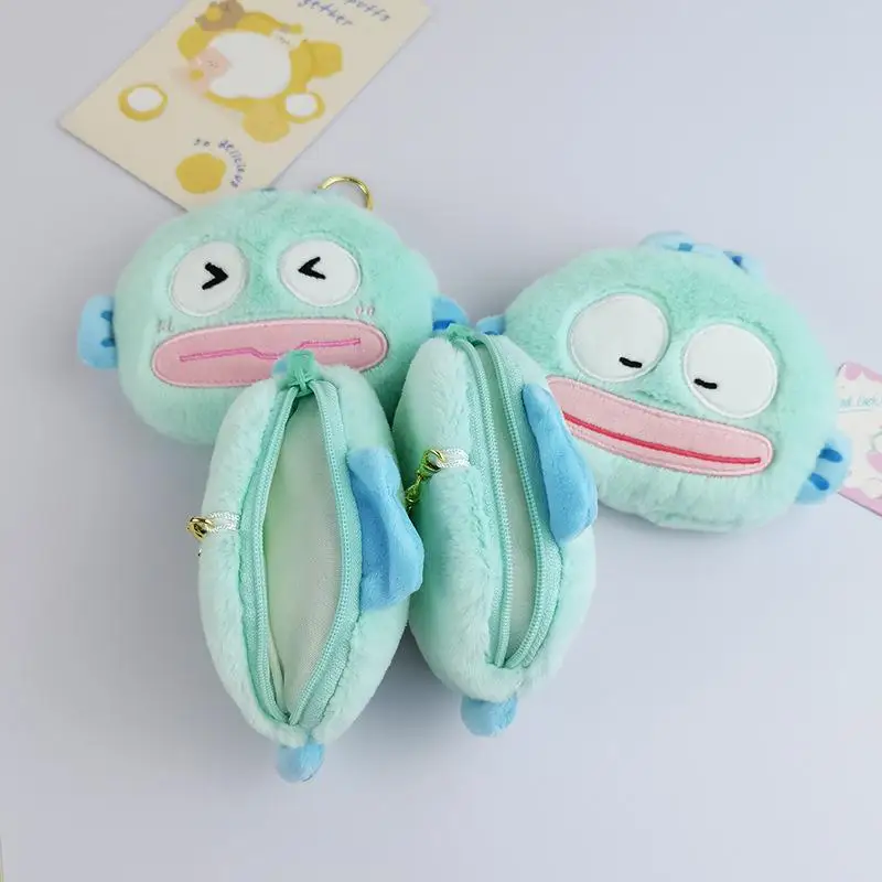 Новый милый кошелек Sanrio Hangyodon Zero украшение для сумки подвеска пары мультяшный