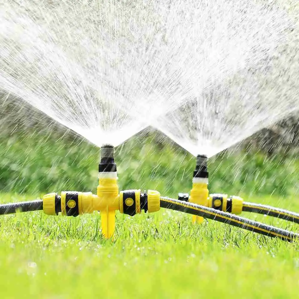

1PC 360° Auto Irrigation System Large Area Coverage Garden Sprinklers Watering Spray Hose Lawn Irrigation Home Garden Tool