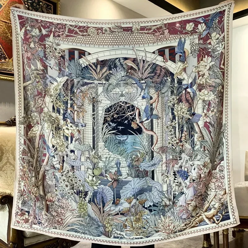 70% кашемир 30% шелк шарф женская