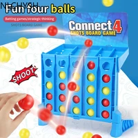 2 players bounce off game shots connect 4 ball shooting four line board party game sports educational puzzle toys for children
