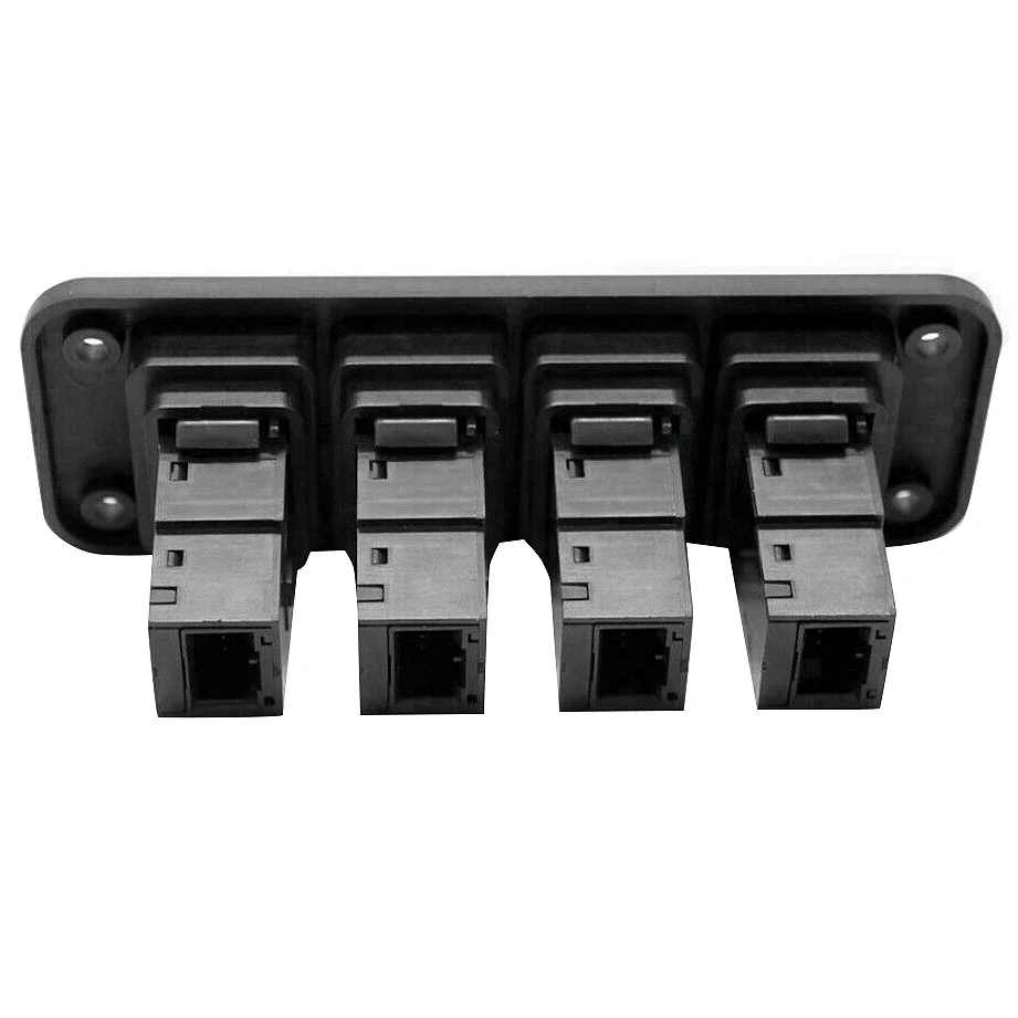 4 клавиши 12 В автомобильный RV Морская Лодка тумблер переключатель панель синий