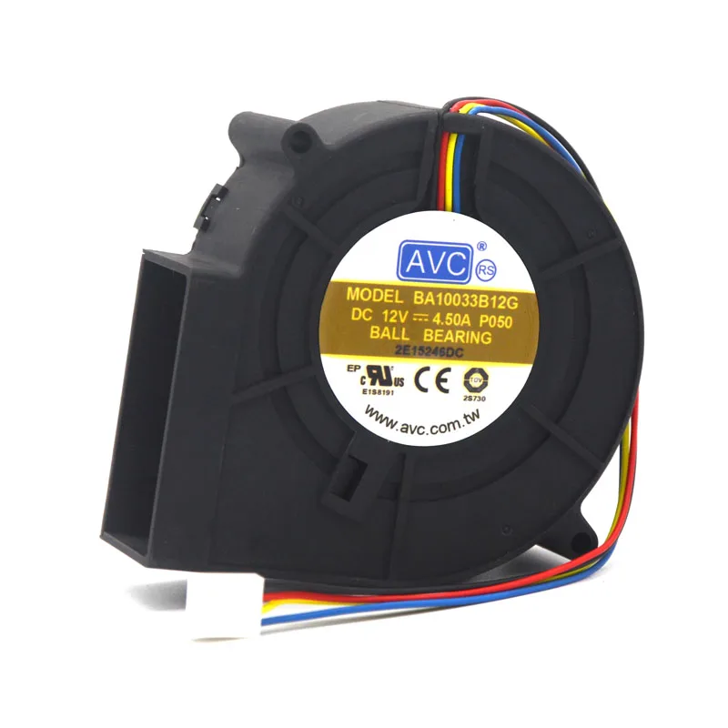 Вентилятор постоянного тока 9733 для AVC BA10033B12G DC 12 В 4,5 А супер жестокий вентилятор, осушитель воздуха, вытяжной охладитель исай калистратович калашников жестокий век