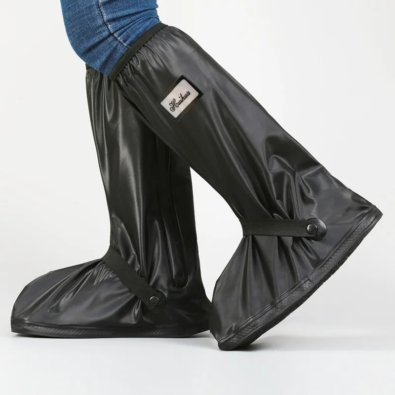 's Galoshes Rain Shoe Cover High Boots Waterproof Thickened 