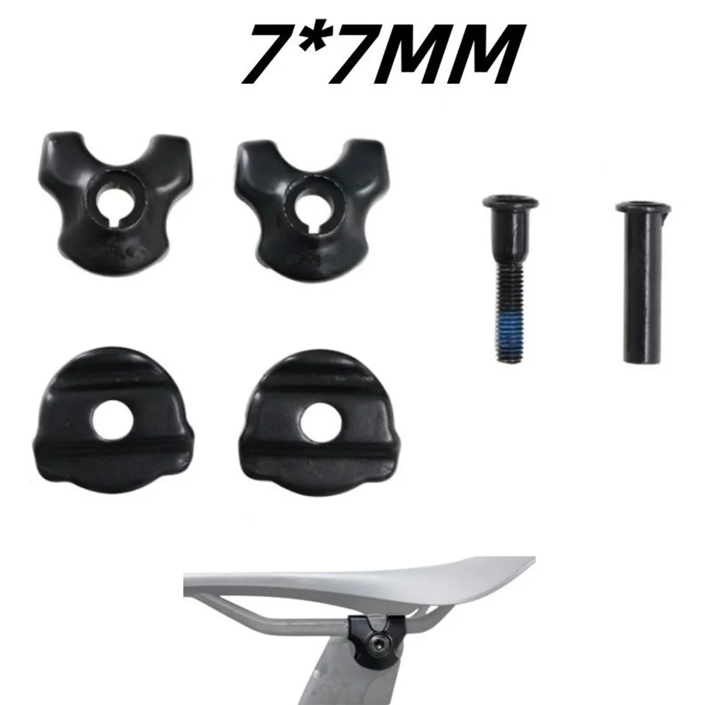 

Bike Seatpost Clamp For Carbon Saddle Rails 7x9/7x7mm Bicycle Oval/Round Clip Fixed Gear Bicycle Seat Pipe Parts