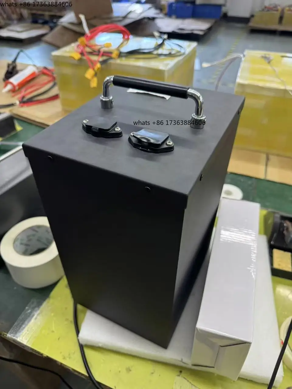 Фото Аккумулятор Cycle Rechargeable Lithium Ion LiFePO4/NCM 48В/60В/72В 50Ач/60Ач/80Ач/100Ач с Bluetooth BMS и быстрой зарядкой №5