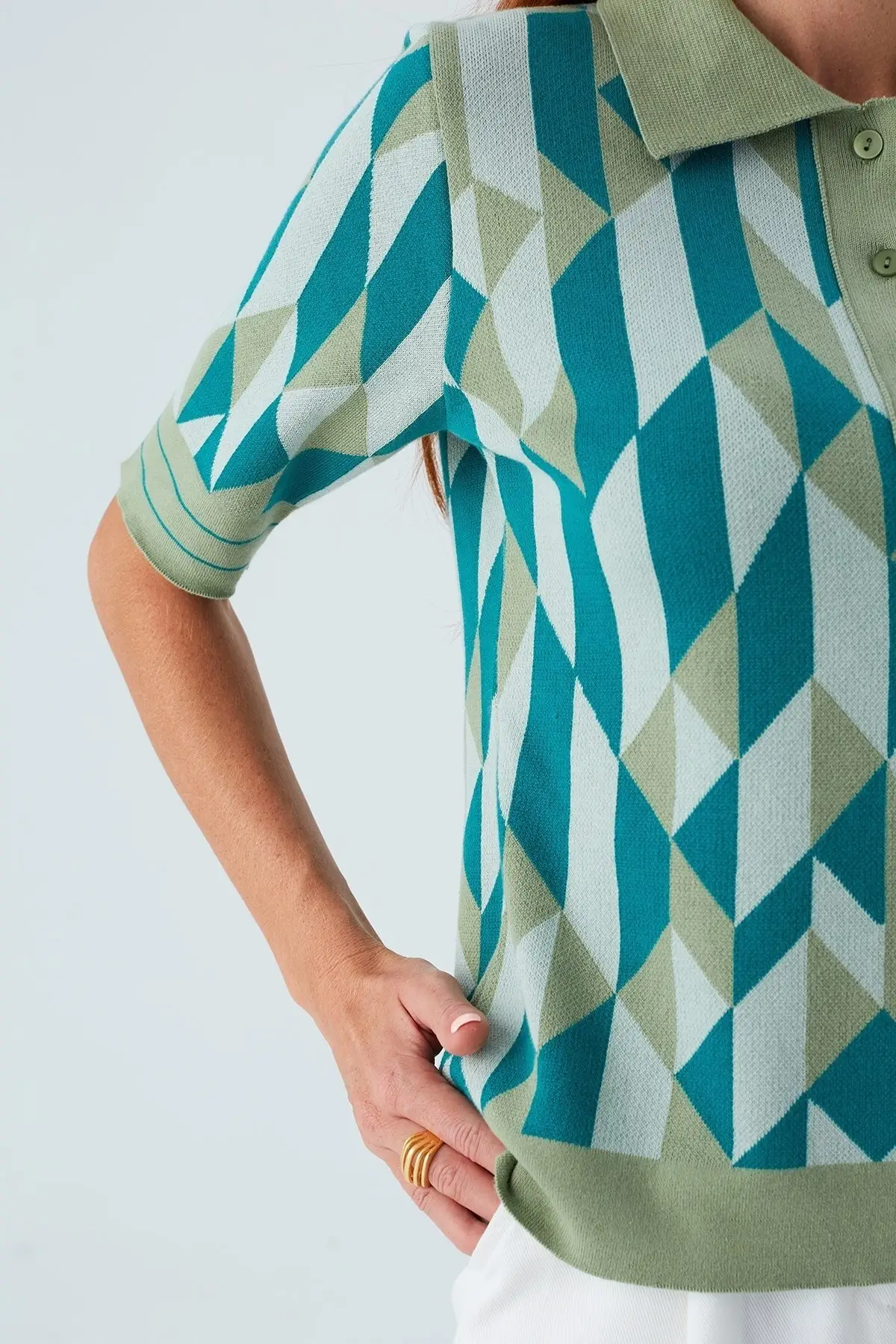 Рисунок 4 - Женская стильная блузка Lena 100%