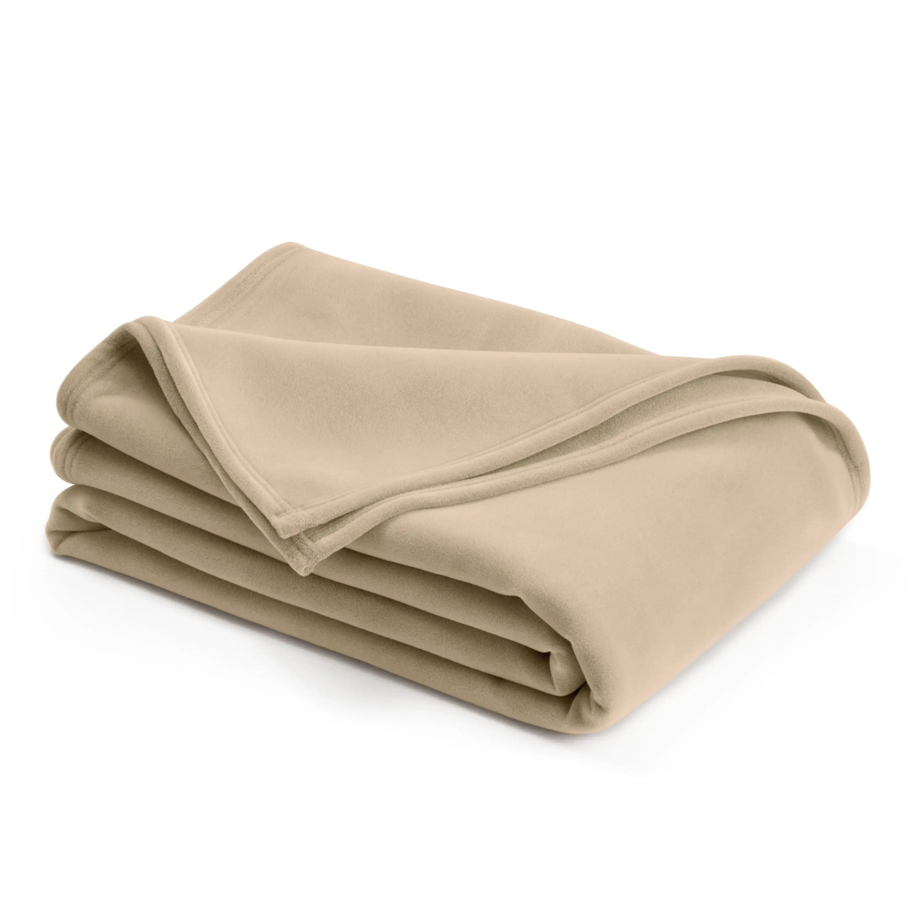 

Original Soft Lightweight Warm Decorative Blanket Beige, Full/Queen