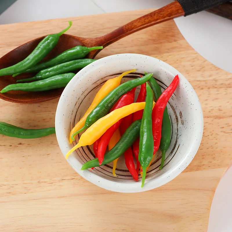 Имитация Чили Искусственный перец искусственные овощи модель украшения Еда