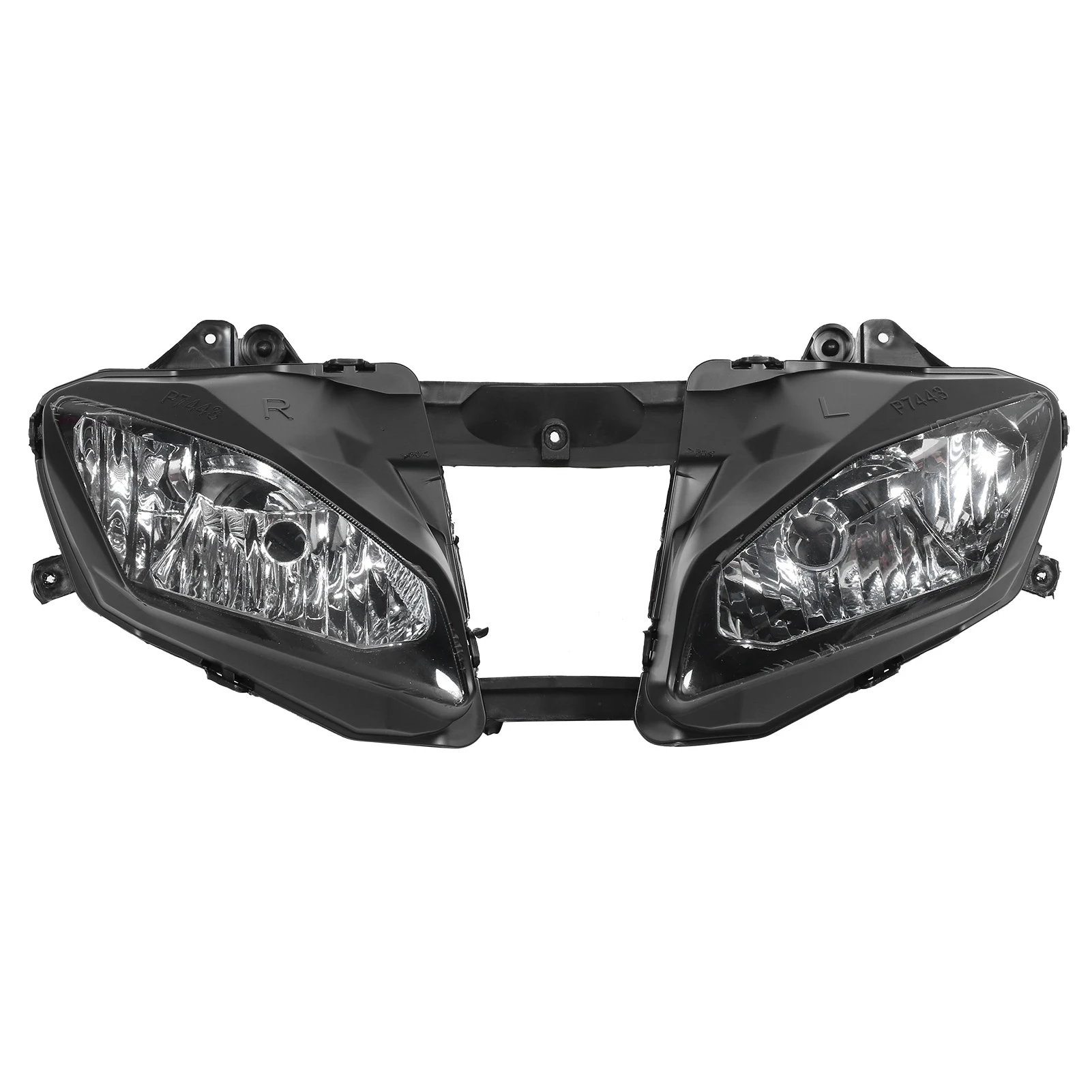 

Motorcycle Headlight Cover Housing Clear Lens Fit for Yamaha YZF 600 R6 2008‑2013