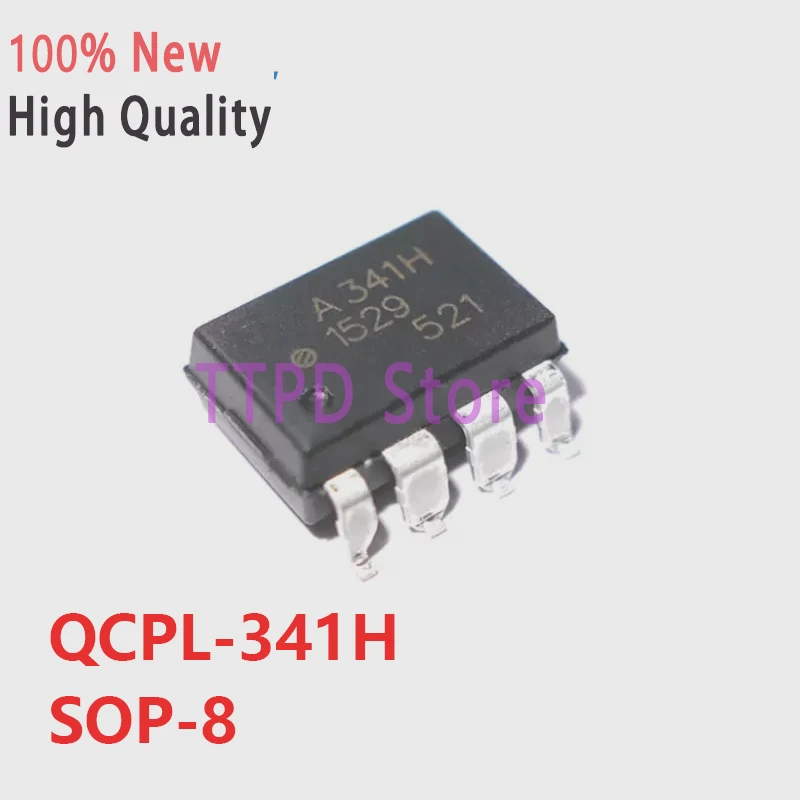 Новый импортный оригинальный QCPL-341H A341HV SOP8 патч-драйвер оптопара изолятор