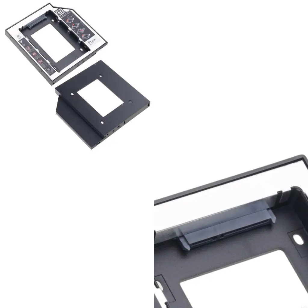 Фото Универсальный драйвер жесткого диска SSD HDD 2,5 дюйма, внешний оптический отсек Caddy 12,7 мм для №1