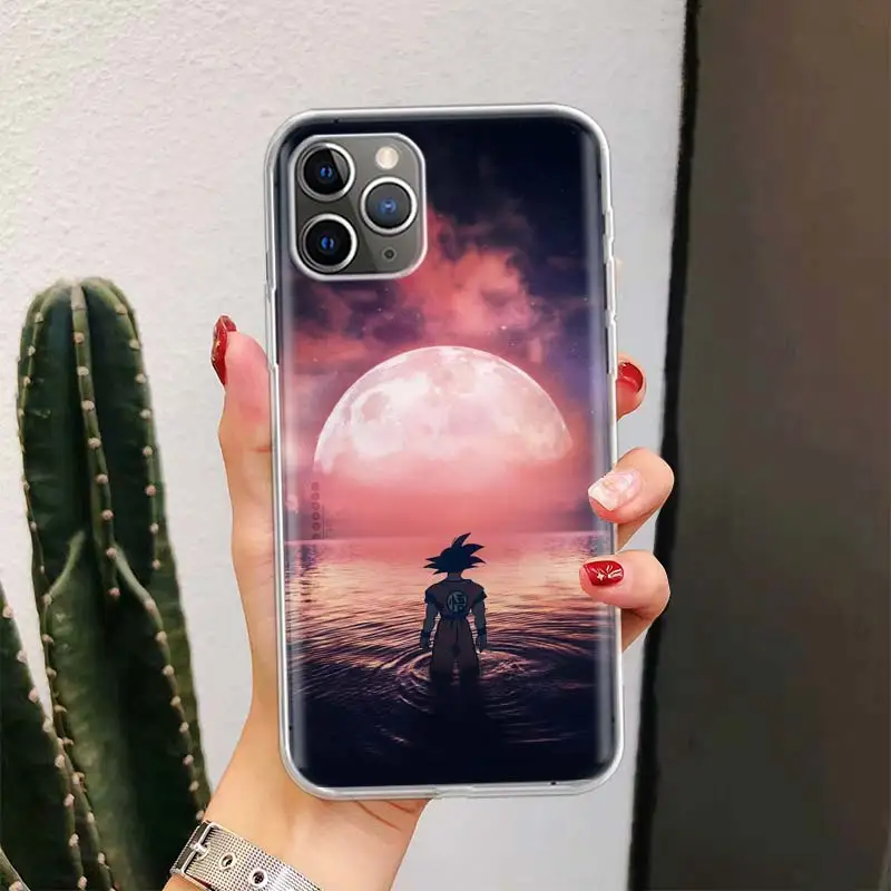 Чехол для телефона с аниме Goku Dragon Ball iPhone 11 13 Pro Max 12 Mini X XS XR 6 6S 8 7 Plus SE Apple 5 |
